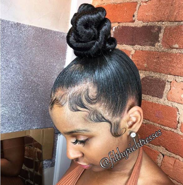 588px x 596px - 17 Photos Of Baby Hair That Will Make Every Black Girl Say \