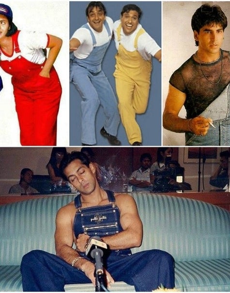16 Times 90s Bollywood Fashion Was Undoubtedly A Trendsetter For 2018 The 90's era of bollywood captures the essence of family, love, tradition and culture, while the 'macho hero' and villainous roles stepped aside. 16 times 90s bollywood fashion was