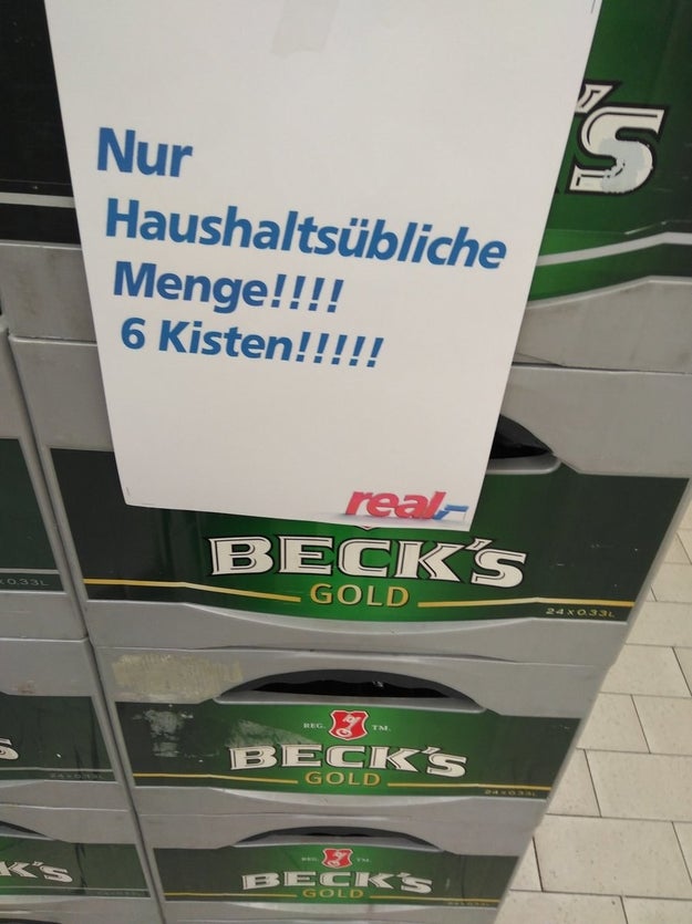 Ausrufezeichen bitte nur in haushaltsüblichen Mengen: