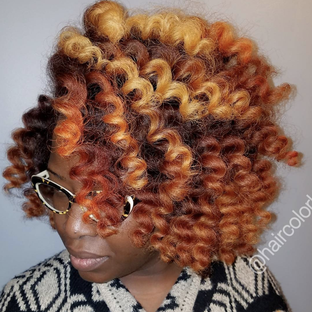 "Oh so you want some fire curls? Say no more."