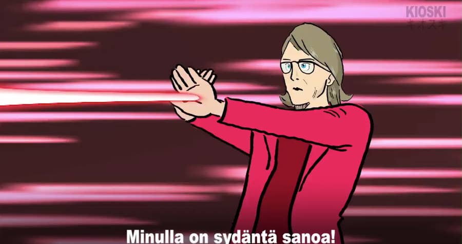 フィンランド国営放送が大統領選prでつくったアニメがなぜか日本語ですごい