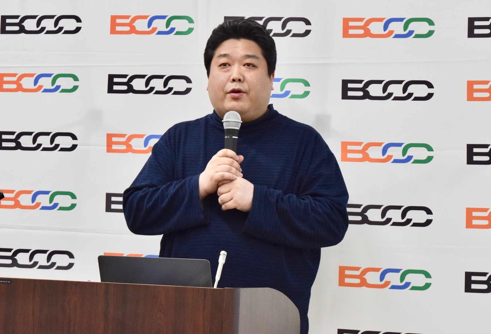 BCCC副代表理事の杉井靖典さん