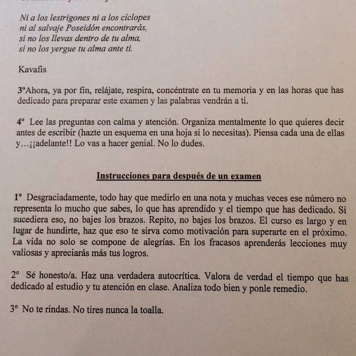 Frases Motivadoras Suerte En Tu Examen Es un examen de espanol para mis alumnos. frases motivadoras suerte en tu examen