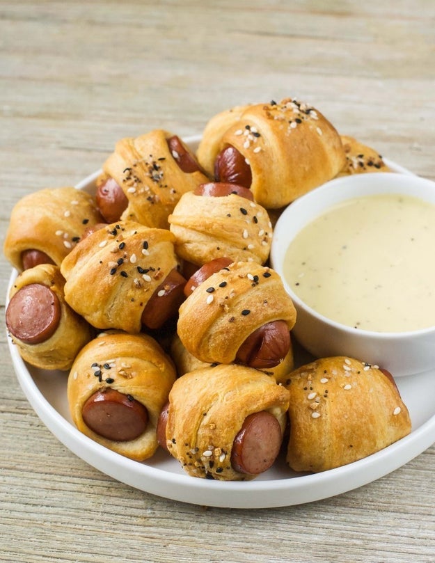 Everything Bagel Pigs in a Blanket