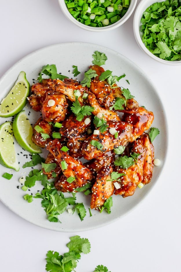 Easy Ginger Sesame Baked Wings