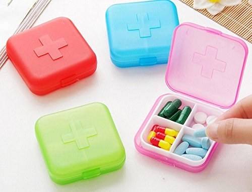 Amazon.com: Cute Pill box Cartoon Anime Cat Pocket Pill Organizer Pink  Daily Pill Box, 8 Compartments Travel Pill Organizer For Women Kids Pill Box  Cartoon Weekly Pill Box 7 day Small Pill