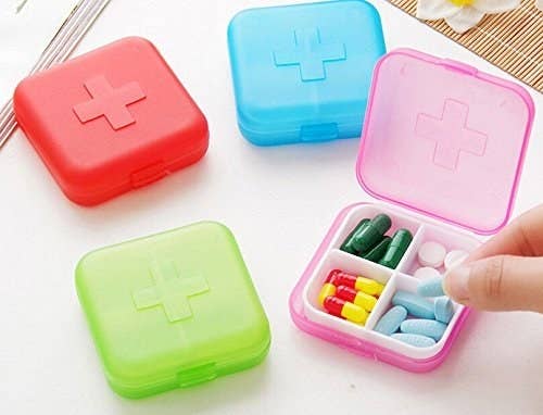 How to ○ Diy Pocket Pill Box ○ from milk cartons ( actually