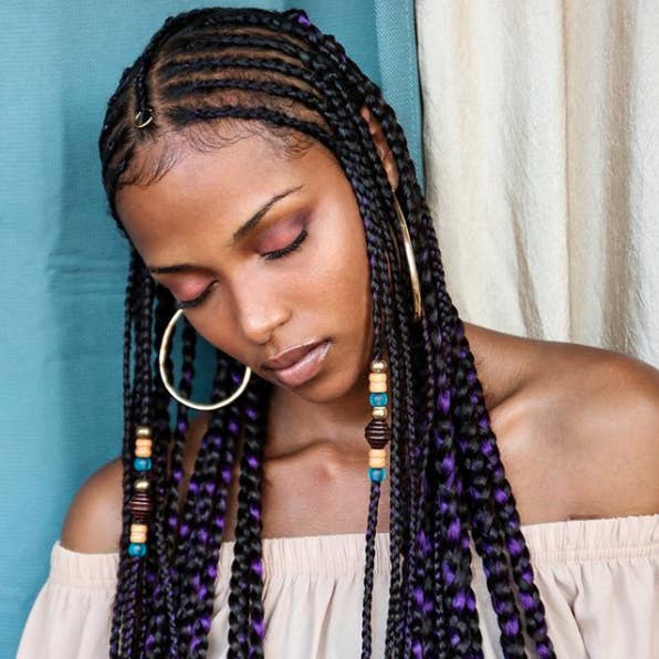 21 Stunning Photos Of The Fulani Braids Blac Chyna s Ex s 