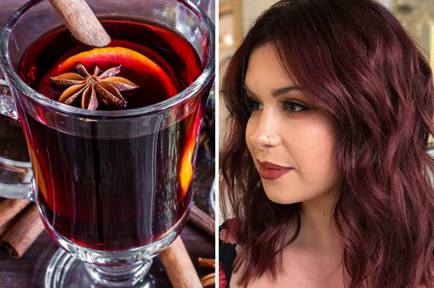 I Dare You Not To Fall In Love With This Beautiful Mulled Wine Hair Trend