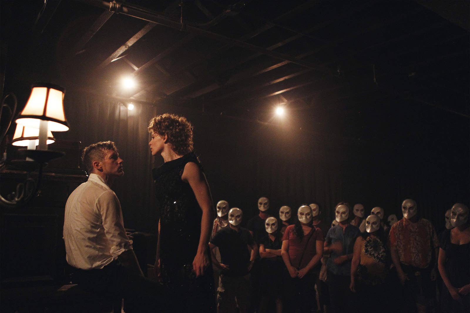 A file photo of a Sleep No More performance on July 25, 2011.