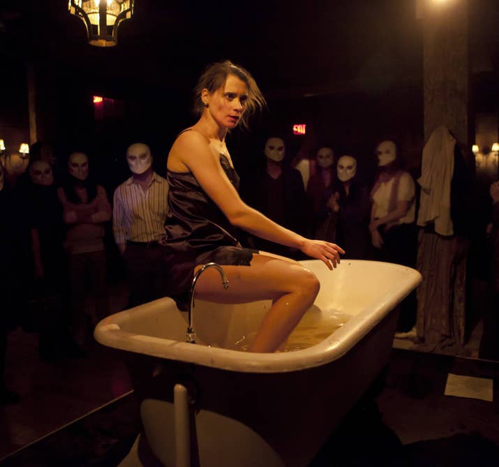 A file photo of a Sleep No More performance on March 29, 2011.