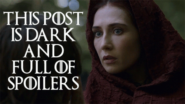 Image result for the night is dark and full of spoilers