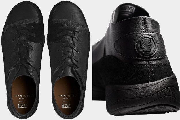 clarks black panther sneakers