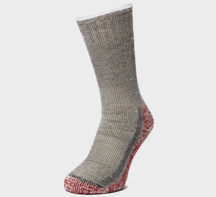 They regulate your body temperature so your feet can stay cool in the summer and warm in the winter!Promising review: "I purchased these Smartwool Mountaineer socks mainly to wear when I am outside for extended periods of time, whether it be shoveling snow or walking the dog in the 30 degree temperatures. These socks are very cushioned and extra thick, and my feet stay completely warm when I'm outside in the cold. The length is longer than other Smartwool socks, going up to at least my mid-calf and I am 5'5". The wool keeps my feet warm and dry. All in all, Smartwool socks are the warmest socks I have found and these Mountaineering socks are as warm and cushy as you can get." —CMBGet them from Amazon for $21.56+ or Eastern Mountain Sports for $23.95 (available in sizes XS-XL).