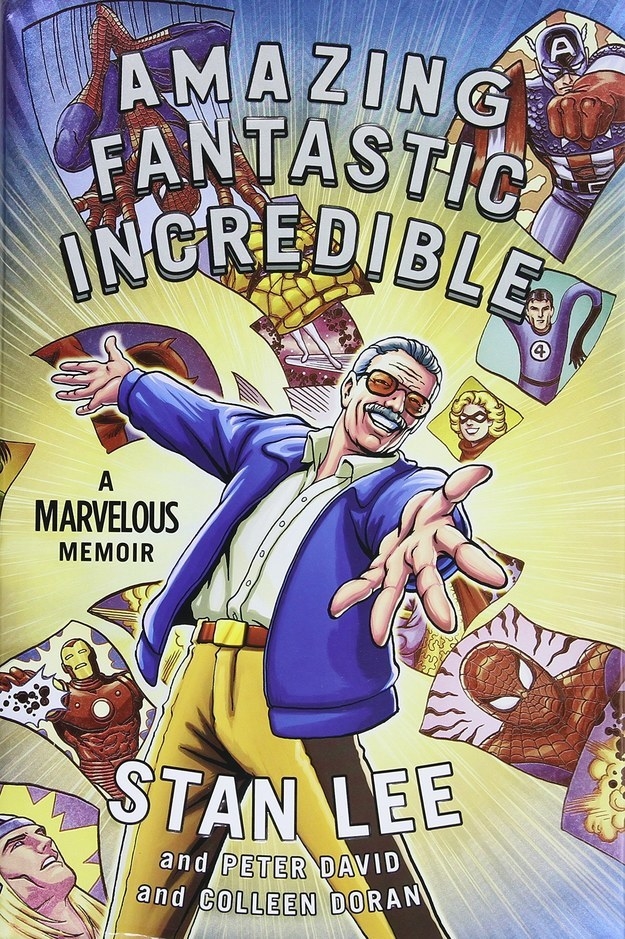 cover of &quot;Amazing Fantastic Incredible&quot; by Stan Lee