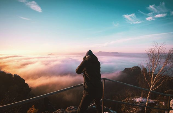 And you can practically walk on the clouds here.