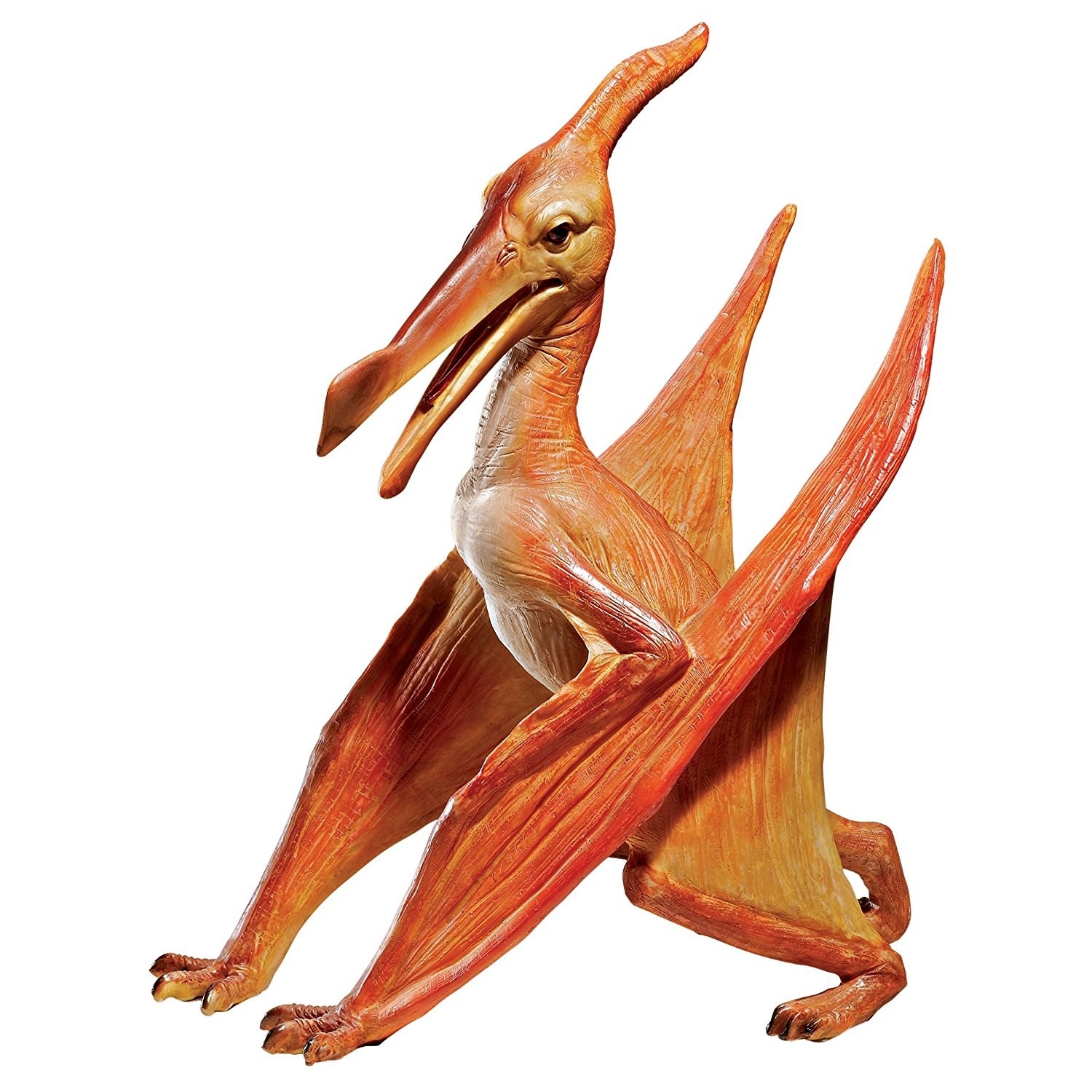 Pterodactyls mostly preyed upon fish and other small animals, but I'd definitely let this one prey upon me if you know what I'm saying.