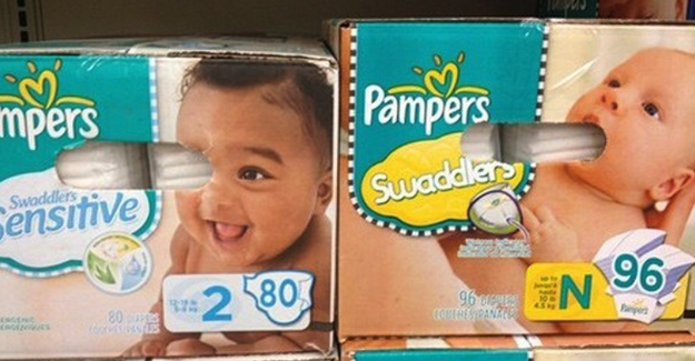 And this diaper packaging is...most unfortunate.