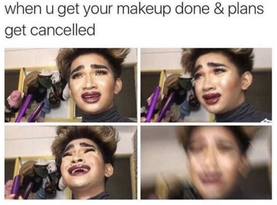 funny makeup memes