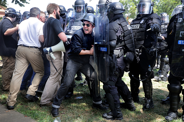 Shocking Photos From The Violent White Supremacist Rally In Charlottesville