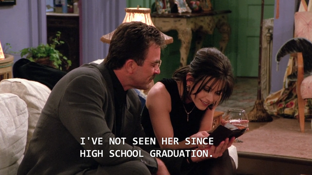 What makes it even worse is that Monica went to high school with Richard's daughter, Michelle.