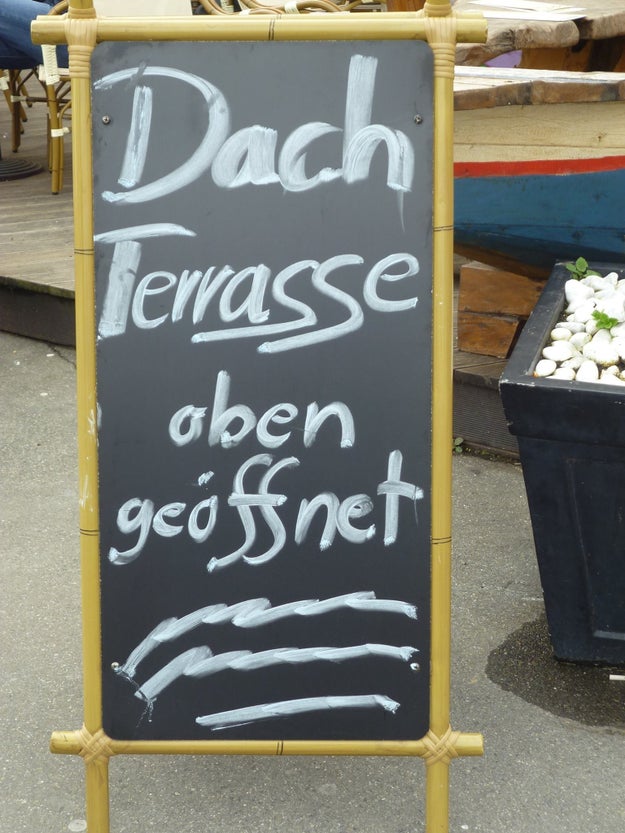 Definiere Dachterrasse: