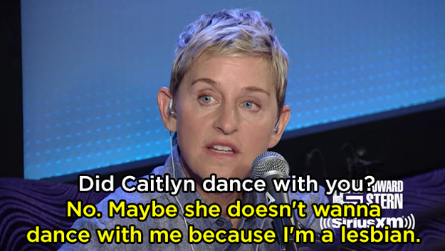 And then when she shaded Caitlyn on the Howard Stern Show: