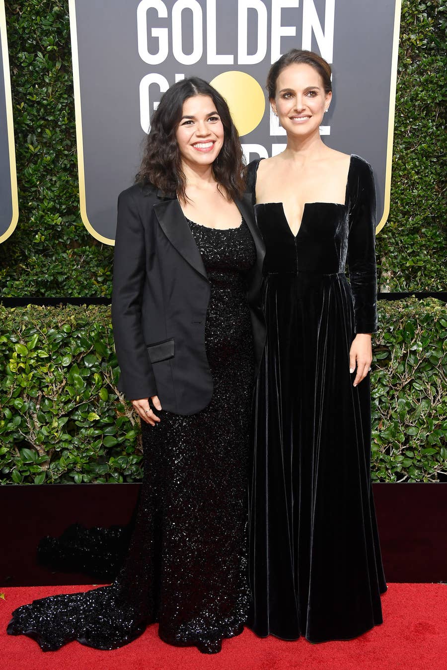 Here Are All The Celebrities Wearing Black At The Golden Globes