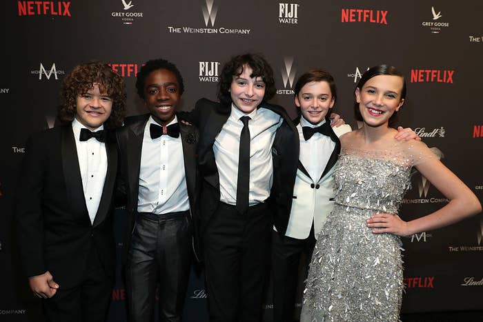 Stranger Things' kids rap and bring back Barb at Golden Globe Awards