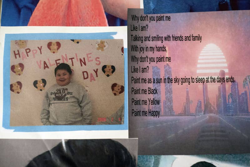 Pictures and a poem written by Jason Pero. Jason, 14, was shot and killed by Ashland County Sheriff’s Deputy Brock Mrdjenovich on Nov. 8, 2017.