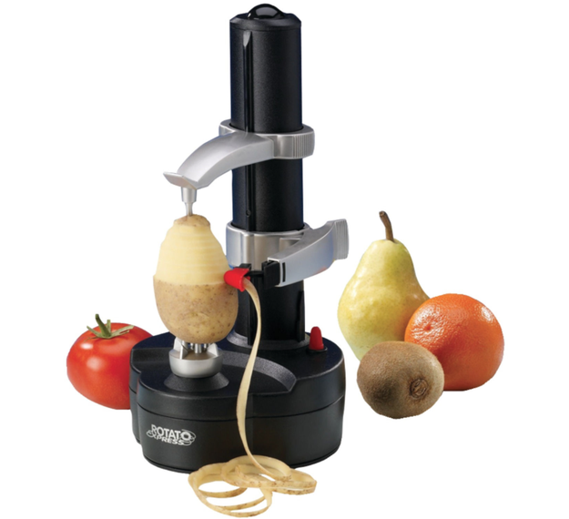 An electric peeler that finally puts your hands at ease.