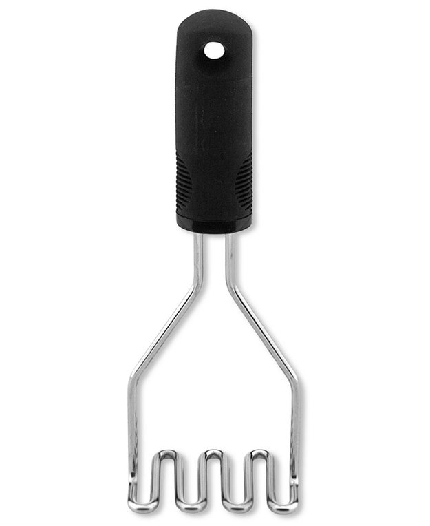 A handy potato masher to get out your aggression before you eat all your feelings.