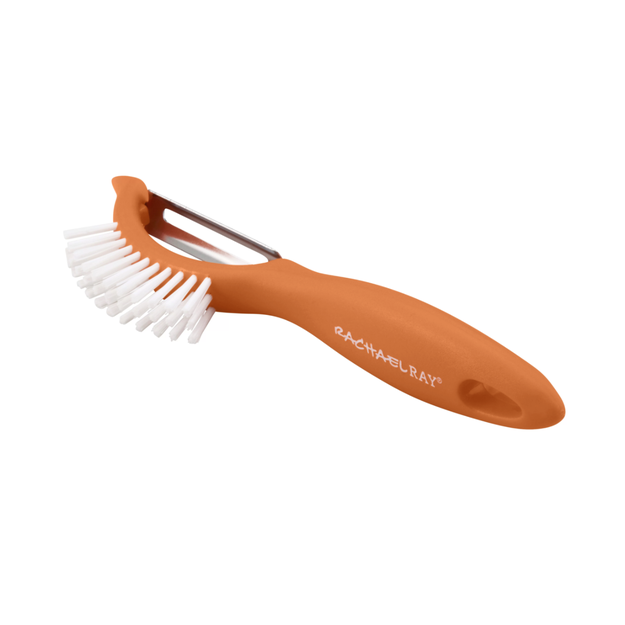 This Rachael Ray potato peeler and brush that's also pretty stylish.