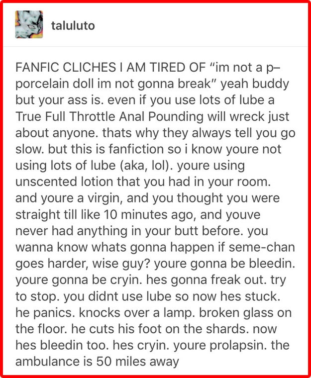 What are the things that make you yell 