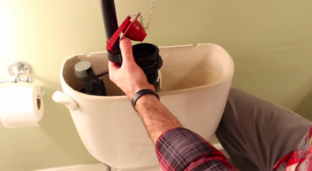 Did you find a tutorial on YouTube that helped you fix a running toilet?