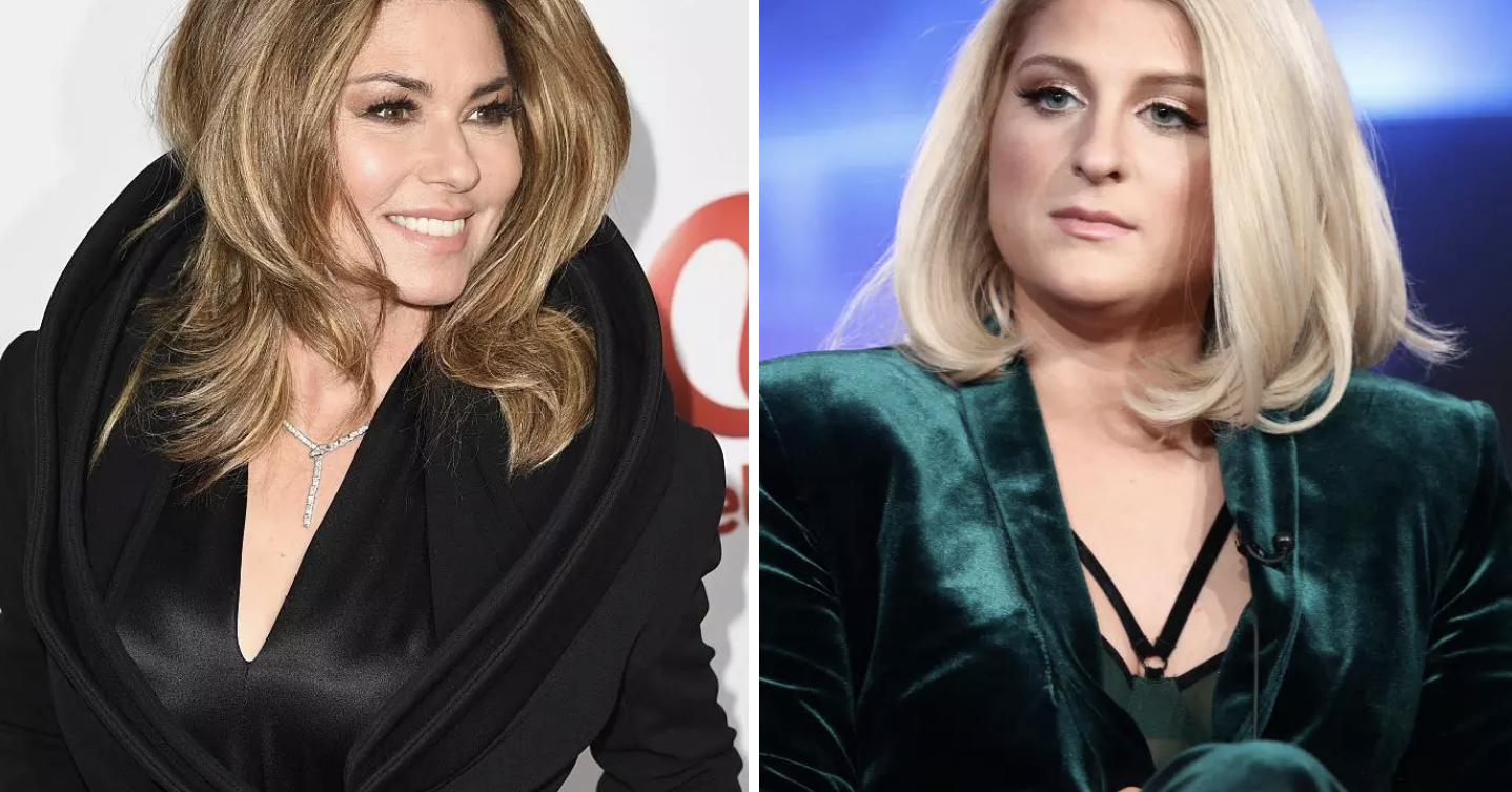 Shania Twain Just Roasted Meghan Trainor And I'm Honestly Jealous