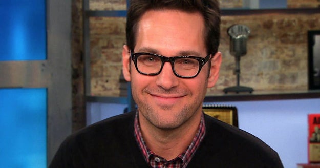 Oh, to be the lenses that get to correct Paul Rudd's vision.