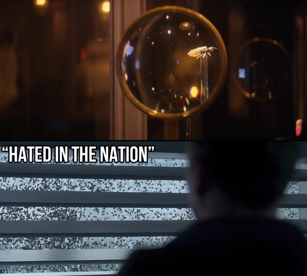 One of the mechanical bees from Season 3