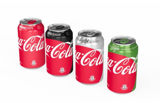 ダイエットコークが攻めてる ちょっと飲んでみない