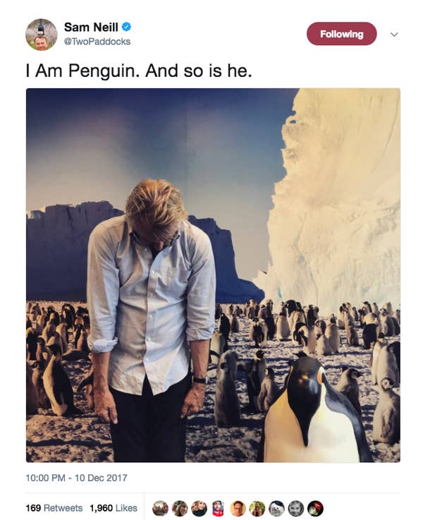Sam Neill Is So hilarious and Wholesome On Twitter, He will Genuinely Soothe Your Soul