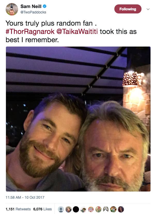 Sam Neill Is So hilarious and Wholesome On Twitter, He will Genuinely Soothe Your Soul