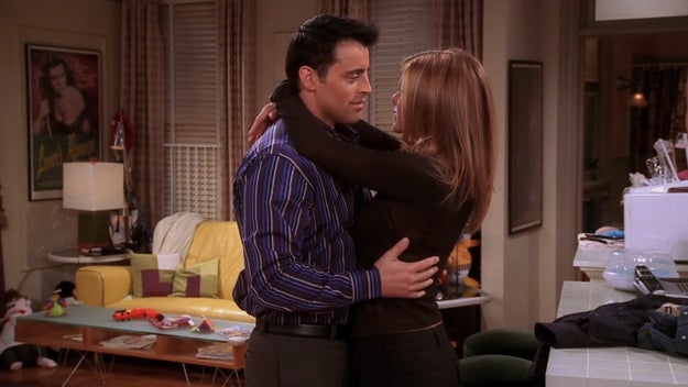 When the show couldn't deal with Rachel not being in a relationship, so she and Joey started dating.