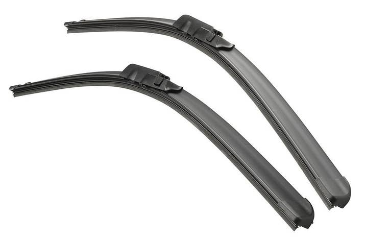 FYI, Amazon has a fit finder so you won't have to second guess if these'll fit your vehicle!Promising review: "Best wipers hands down. No streaking even after a few months. It's a joy to have a clean windshield. I have these wipers on all 3 of my cars. Honda Civic, VW Passat, and Porshe 911. They actually save money. Even though they may be twice the price of other wipers, they last 5 times longer AND, they actually clean for that long instead of 'kinda' cleaning." —Tim S.Get them from Amazon for $28.19.