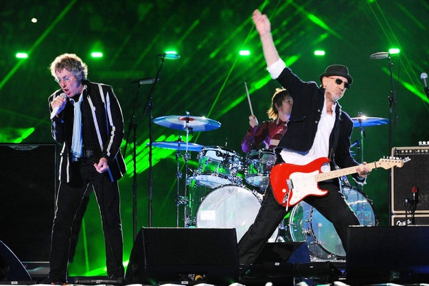 Feb. 7, 2010 — The Who at Super Bowl XLIV in Miami