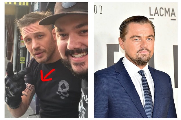 Tom Hardy lost a bet, now has to get a Leonardo DiCaprio tattoo | GQ India