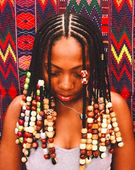 21 Stunning Photos Of The Fulani Braids Blac Chyna's Ex's Sister ...