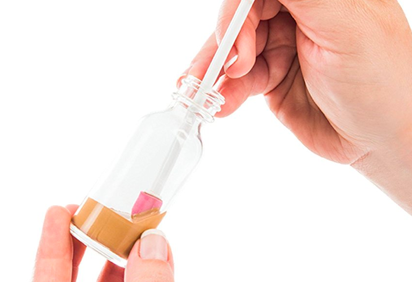 White Mini Oar Disposable Spatula Cosmetic Makeup Scoop Skin Care