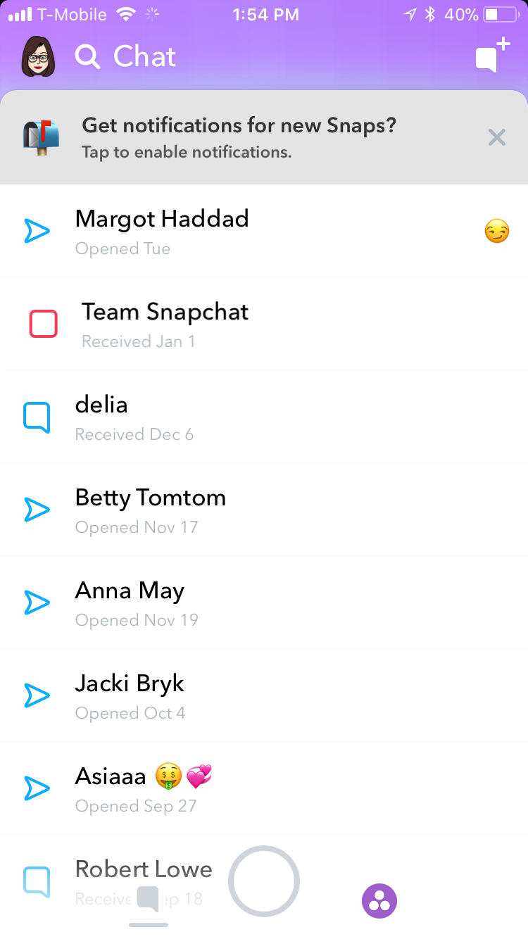 snapchat support i need help