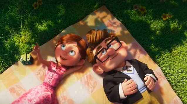 カールじいさんの空飛ぶ家』の中で使われているピンク色。この色の破壊