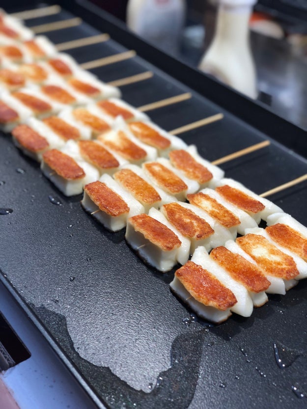 Just kidding, there's this FRIED CHEESE on a stick which is one of the most amazing street foods, ever.
